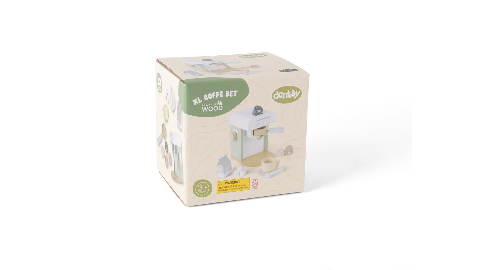 Kaffeemaschine Holz Xl Geschenkbox 13 Teile